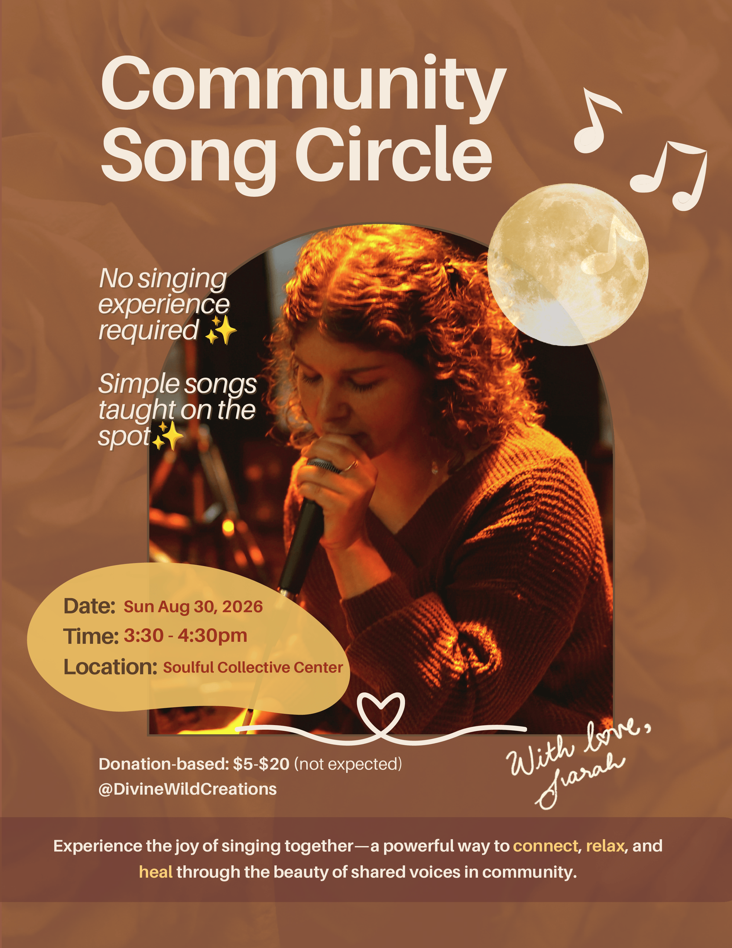 COMMUNITY SONG CIRCLE