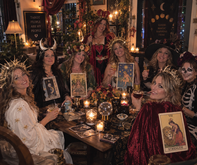 Tarot card costume party 