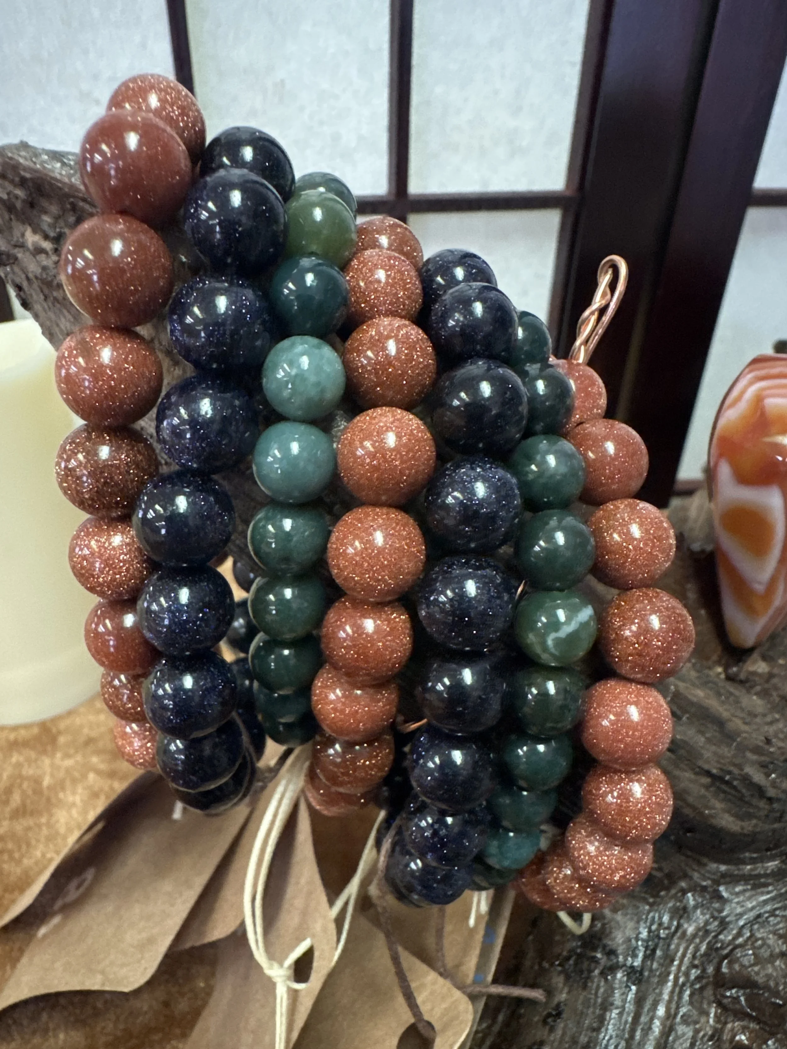Large bead bracelet