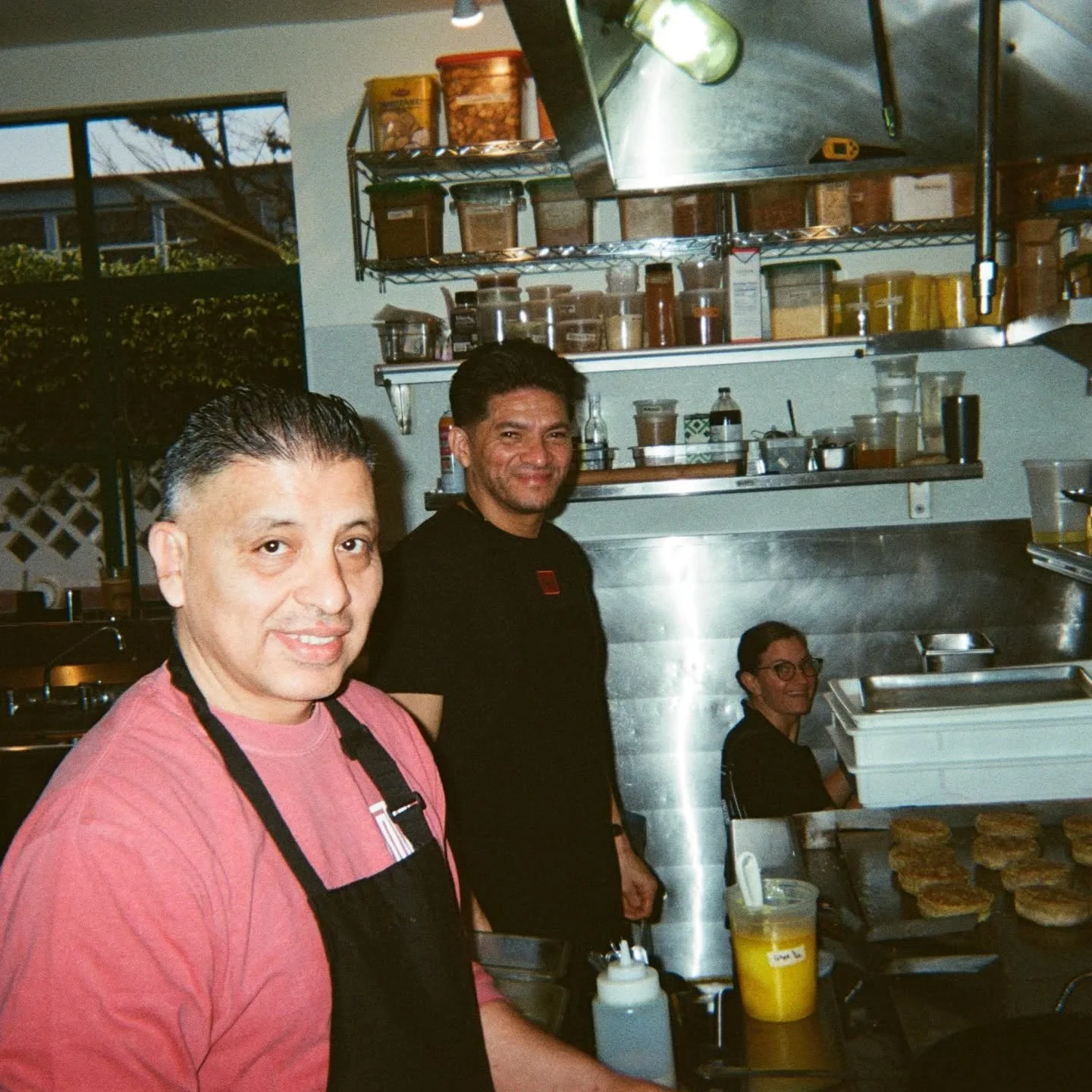 ENCAPSULATION III 
1.20.26-1.27.26

1. Pancho, Victor, and a tiny @oljennie . 
2. Our NEW long sleeve tees designed by UQBAR's own @heystrangeritslaurel ! 
3. Some brand new humans at our brand new cafe
4. A very stretchy dough day for @jbenjiws
5. J