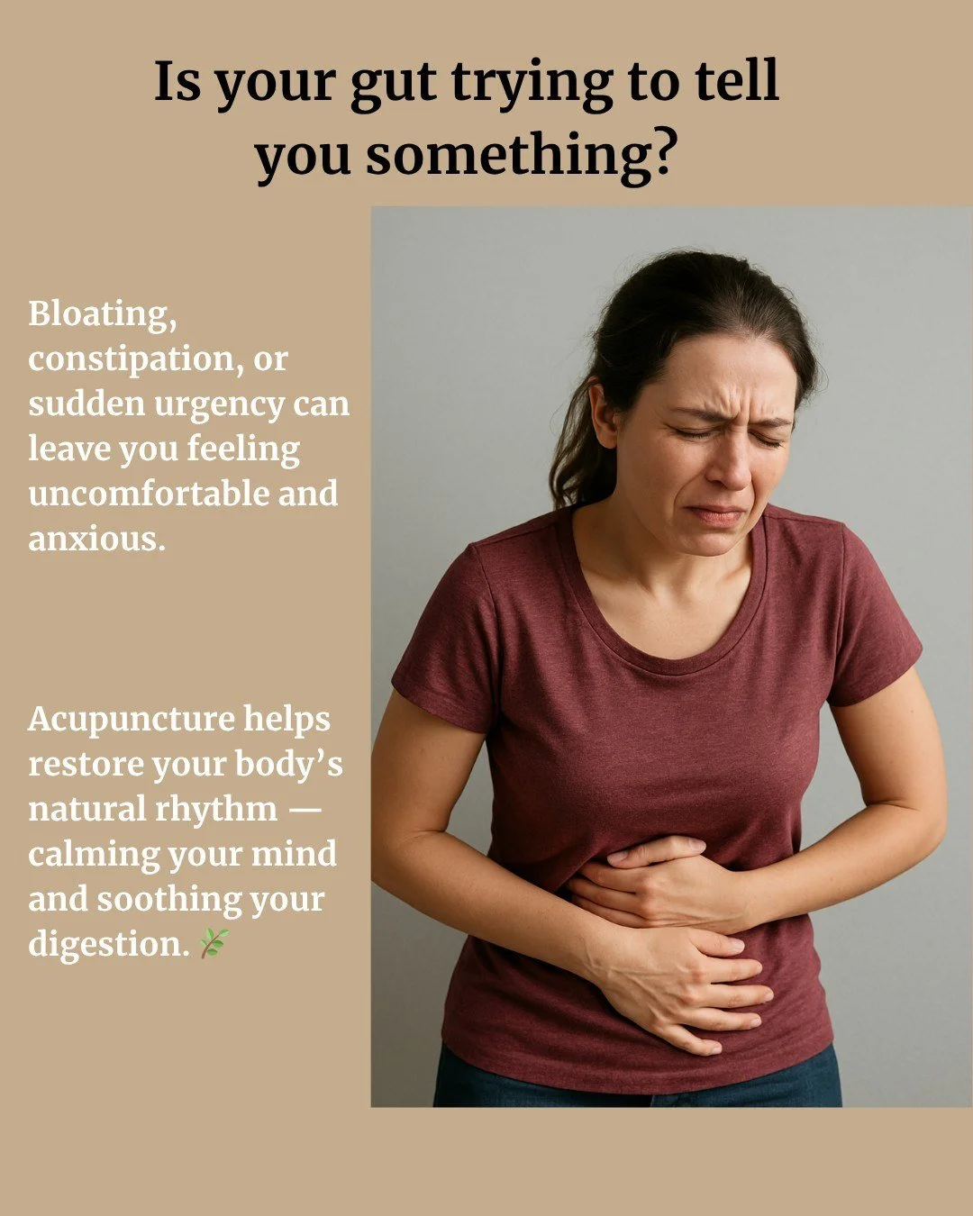 DM &quot;digestion&quot; to book with me!

#acupuncturemapleridge #DigestiveHealth #IBSRelief #constipationrelief #NaturalRelief