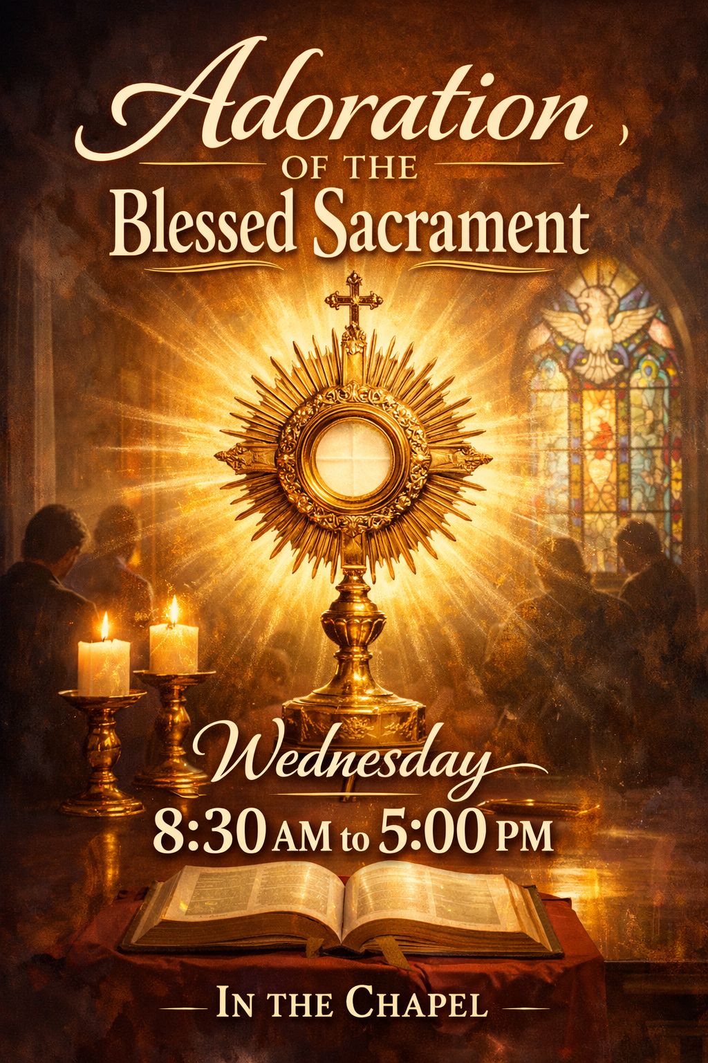 Wednesday Adoration of the Blessed Sacrament