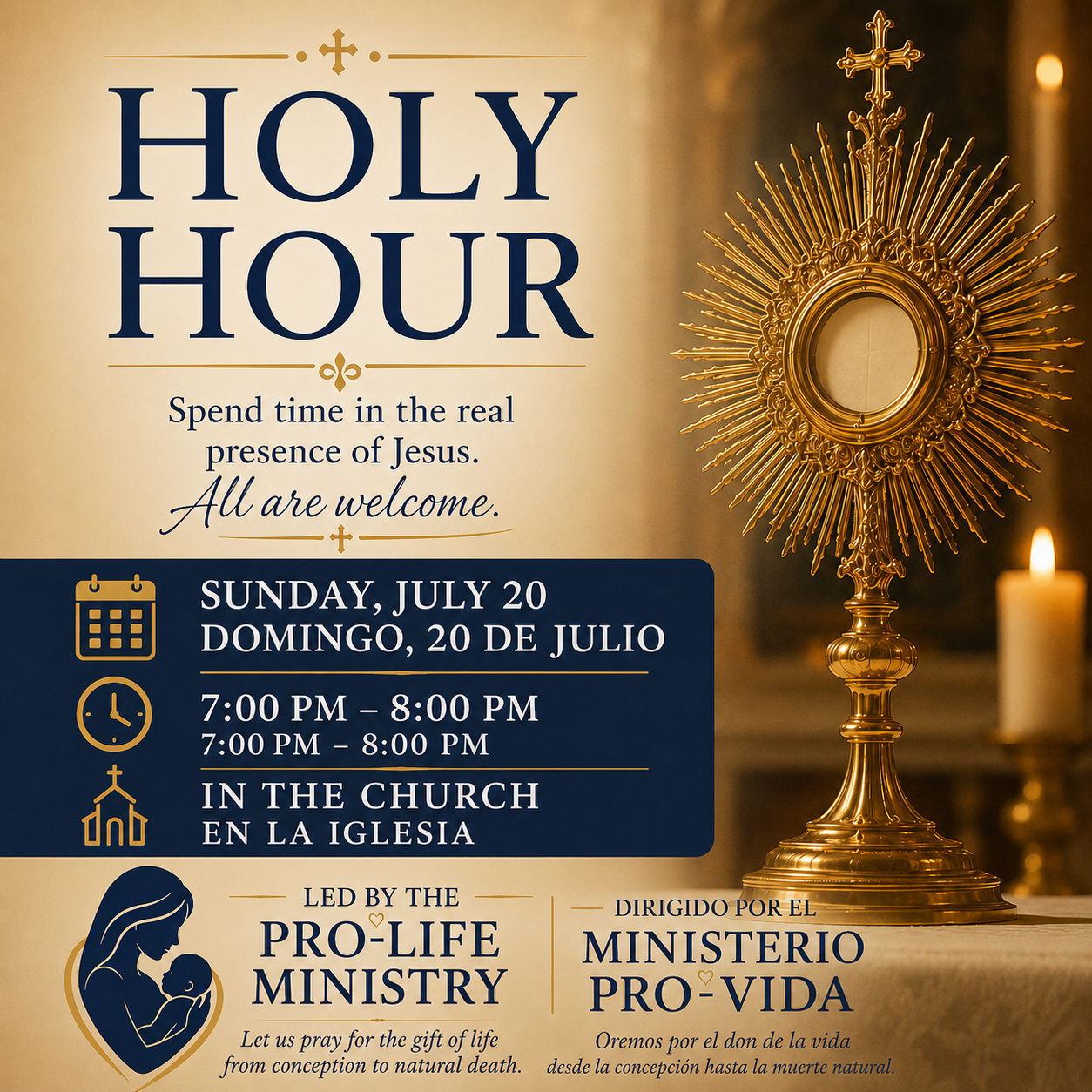 Holy Hour - Pro-Life Ministry