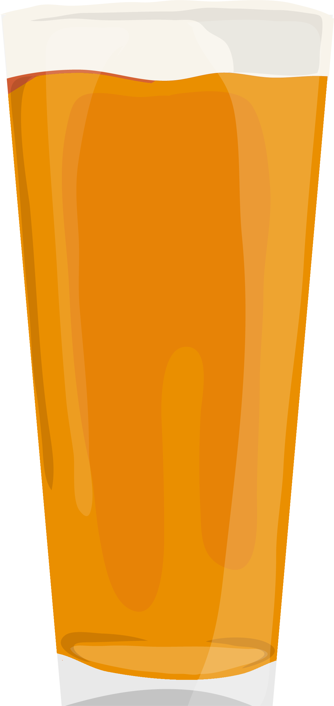 A close-up of a glass of beer with a foamy head.