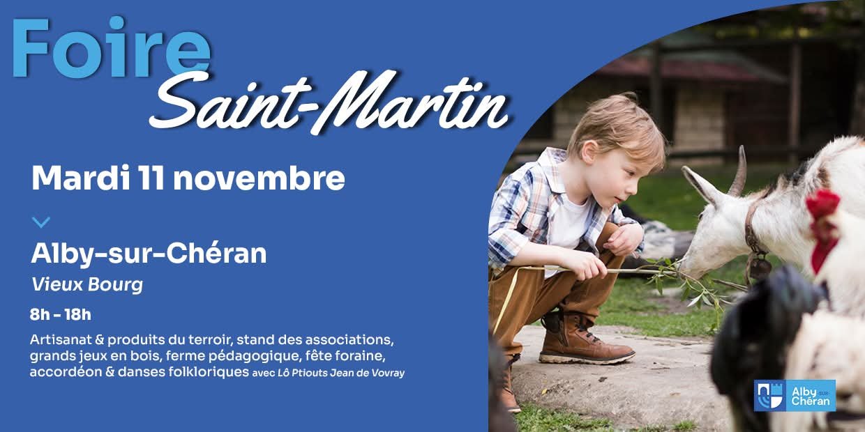 Foire Saint-Martin d’Alby- 74 Haute-Savoie