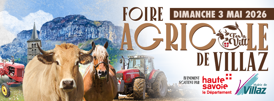 Foire agricole de Villaz - Haute Savoie