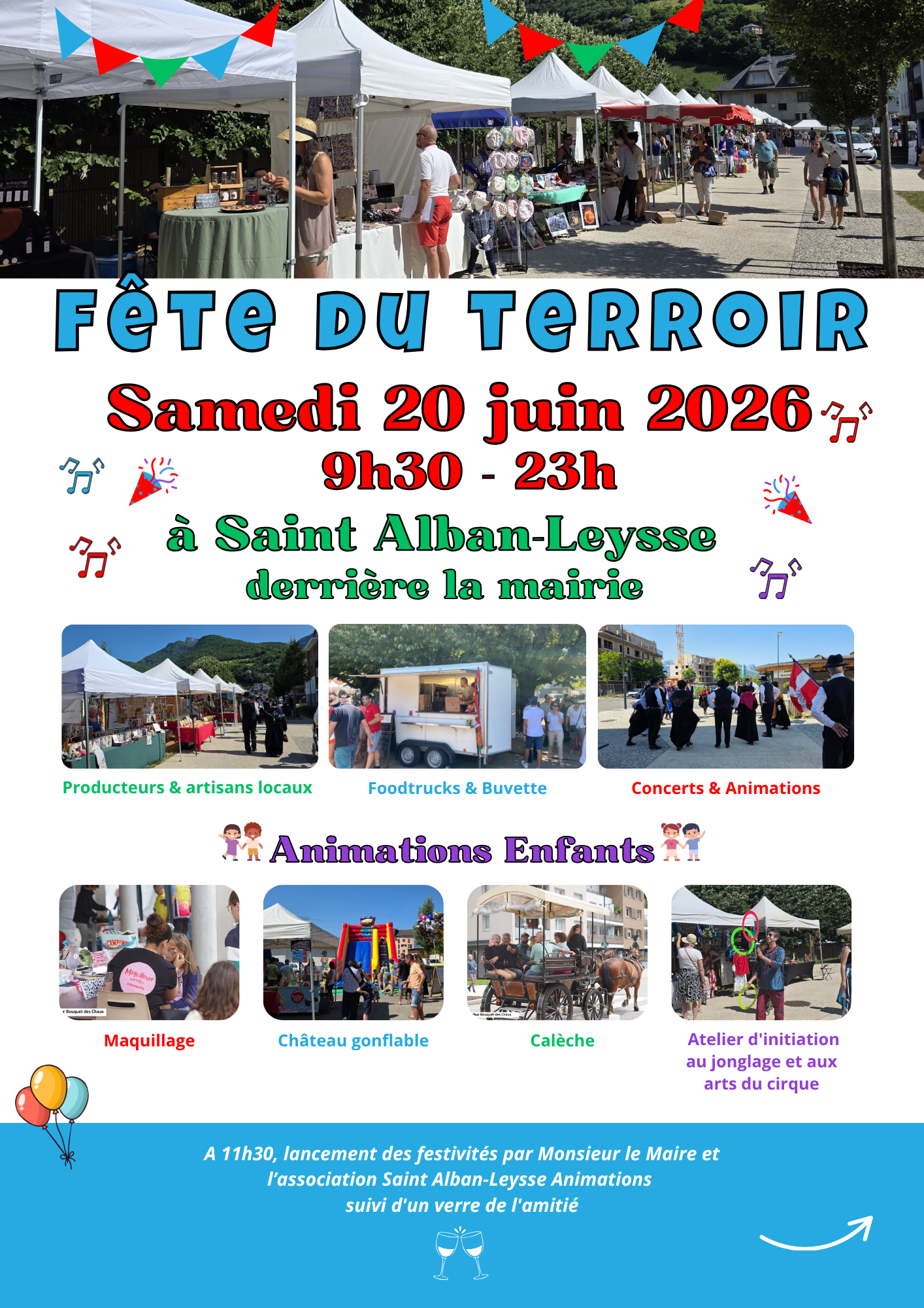 Fête du Terroir de Saint-Alban-Leysse - 73 Savoie