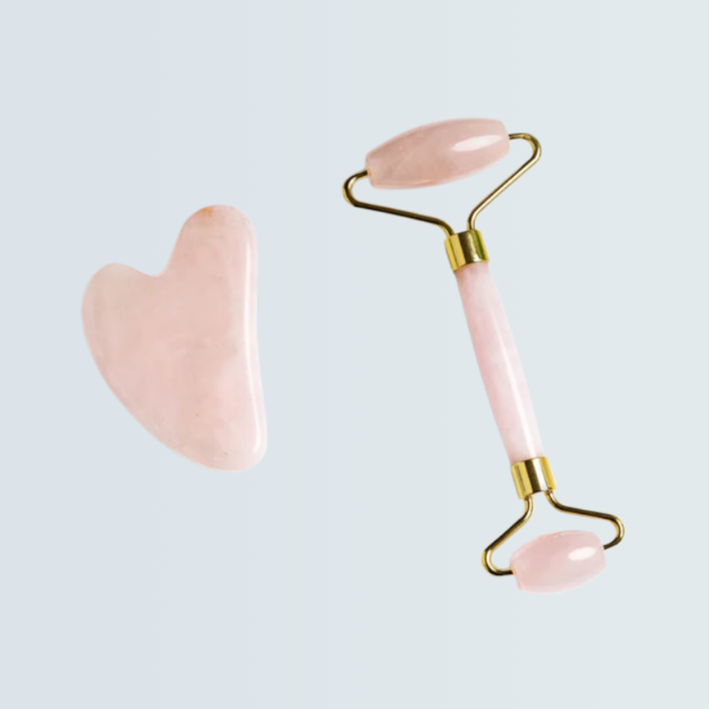 Coffret Roller Massage & Gua Sha