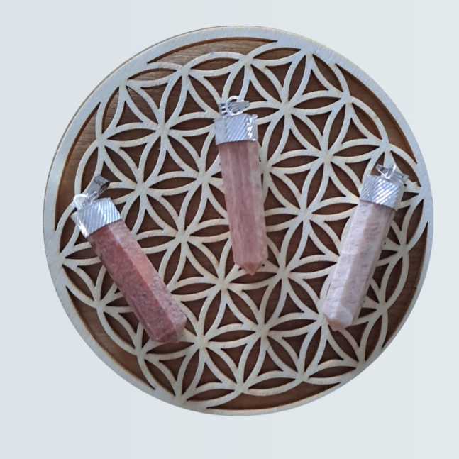 Pendentif pointe polie