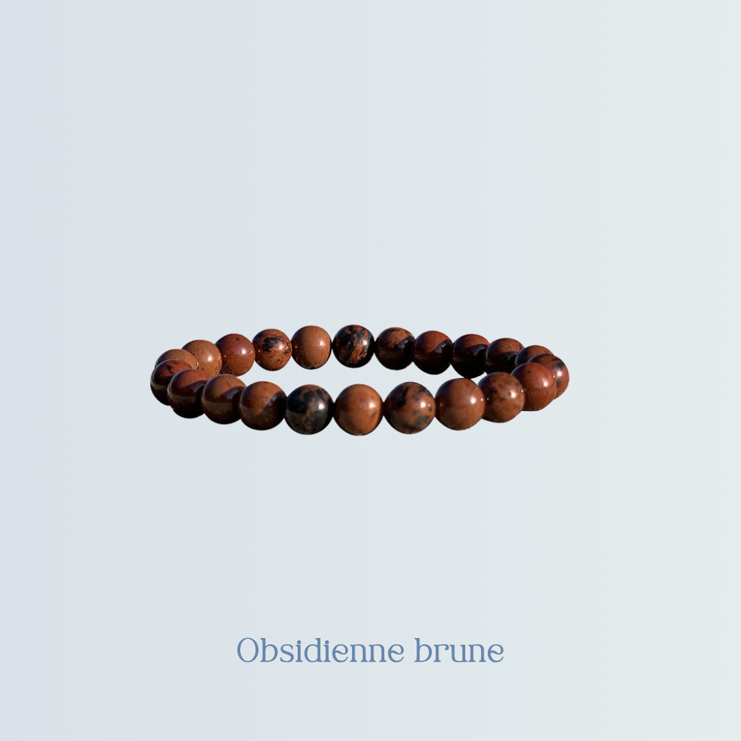 Bracelet Obsidienne brune.png