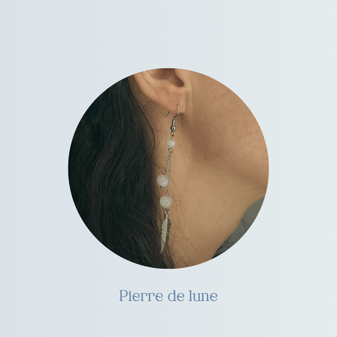 Boucles d’oreilles “plumes” Pierre de lune.png