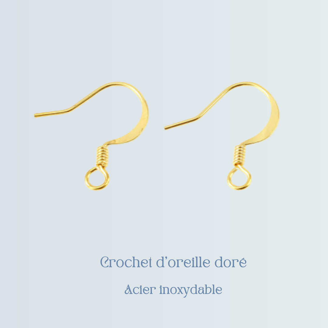 Crochet d'oreille doré en acier.png