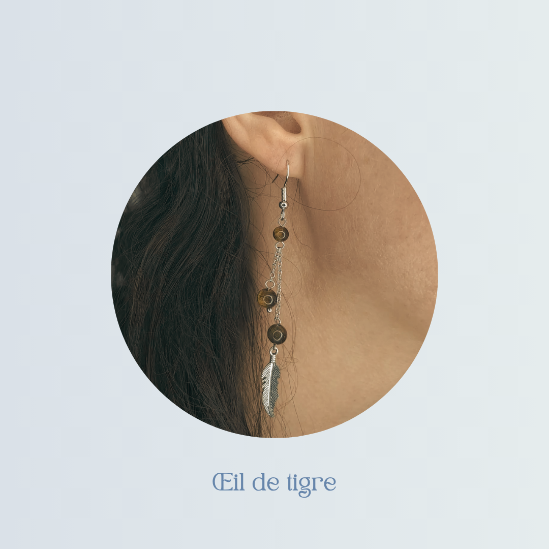Boucles d’oreilles “plumes” Œil de tigre.png