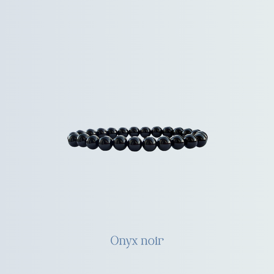 Bracelet Homme Onyx noir.png