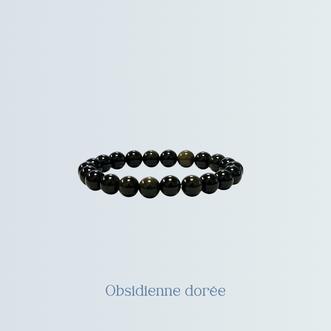 Bracelet Obsidienne dorée.png