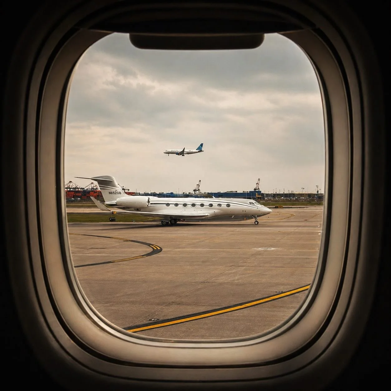 Middle seat views&hellip; but corner office dreams.

Watching the jet outside while you&rsquo;re in 14B.
Next time, let&rsquo;s make sure you&rsquo;re the one they&rsquo;re watching.

We&rsquo;re always positioning to where you are. Here, we&rsquo;re