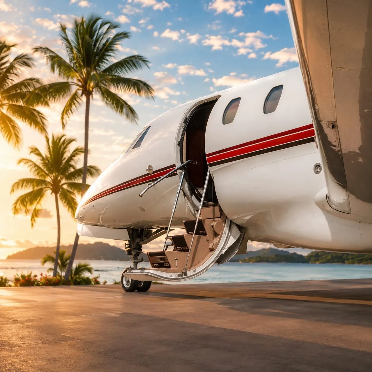 Take some time away for yourself this summer.
A short hop from the East Coast to the Caribbean and suddenly the emails can wait.

Turquoise water. Warm sun. No rush.
Just you and the people who matter most.

You and your family deserve more than a va