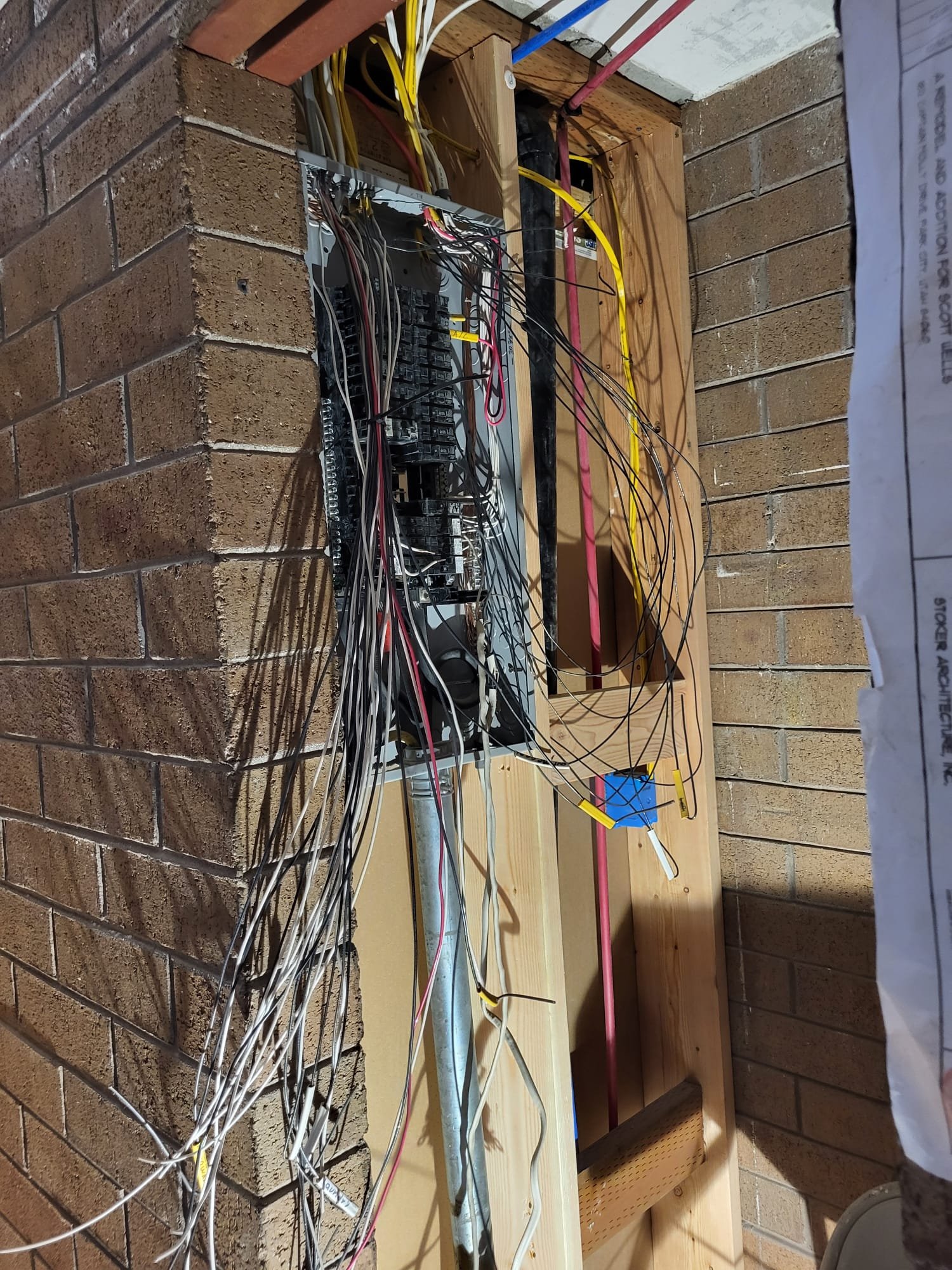New Circuit Breaker Box Installation