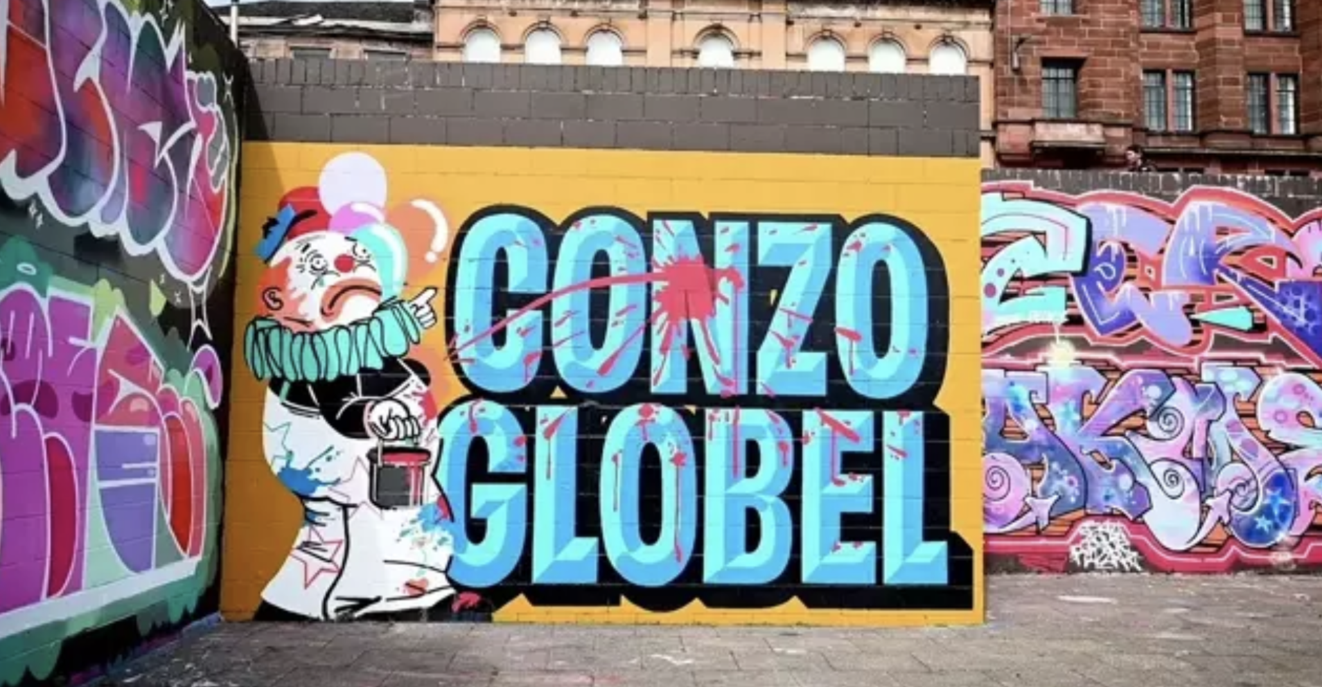 Creative Things To Do in Glasgow : Glasgow’s Legal Graffiti wall