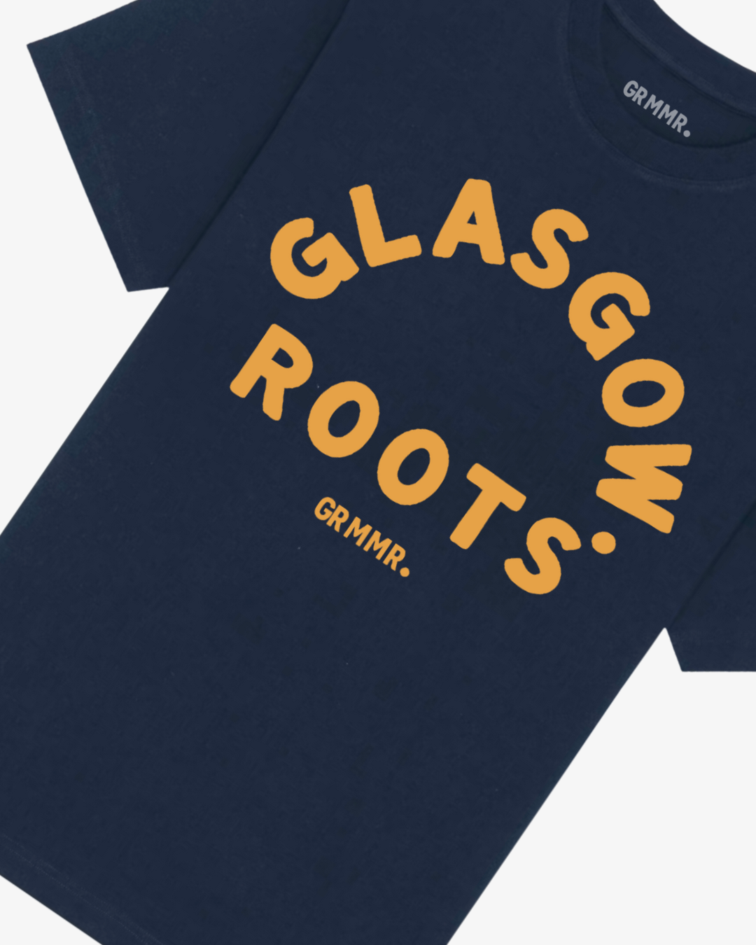 Glasgow roots navy front tee 2.png
