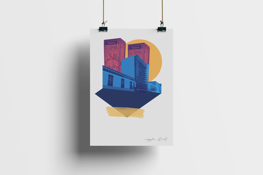 Argyle Street A3 Print