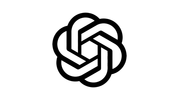 A dark geometric abstract design with interlocking shapes.