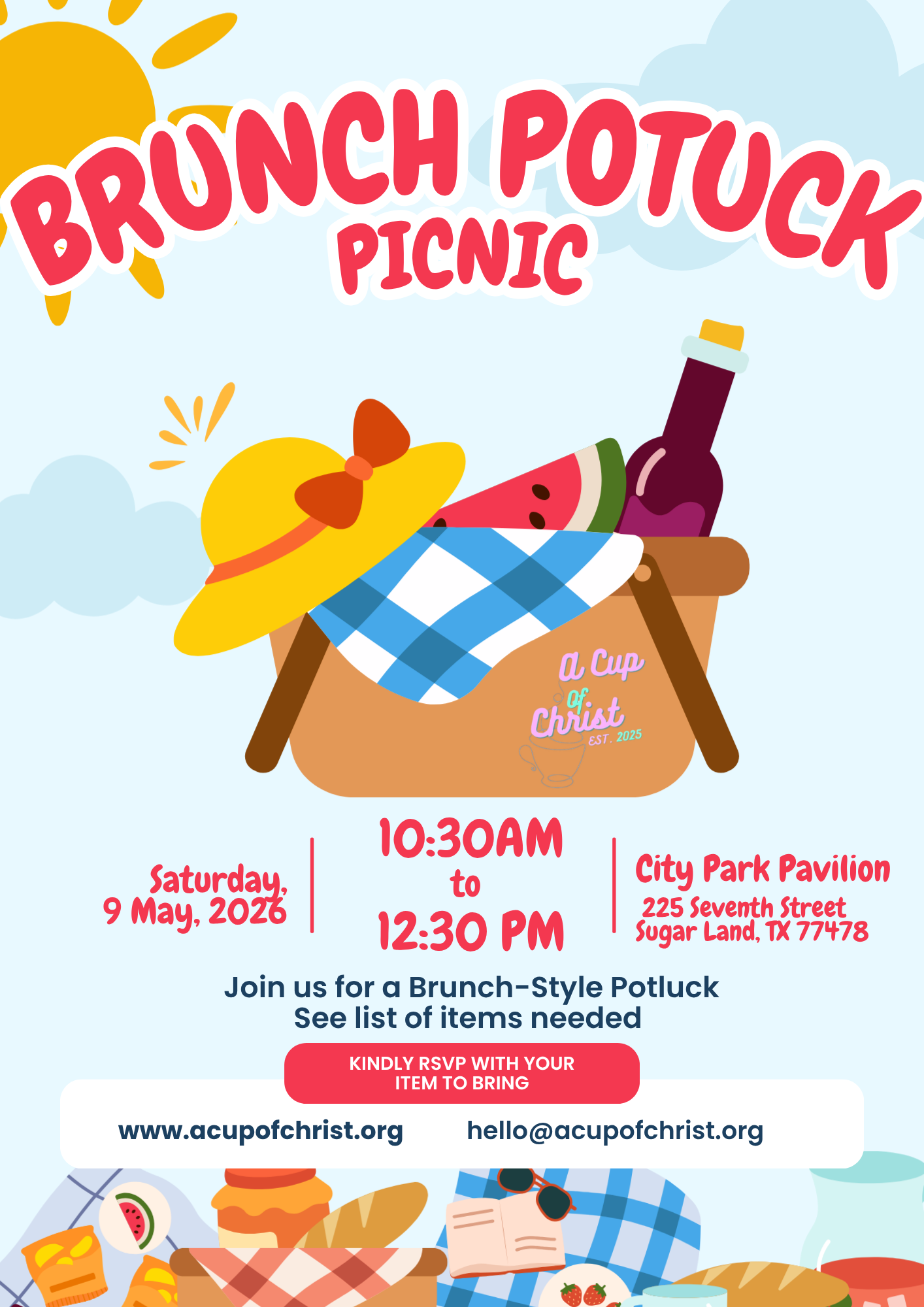 Brunch Potluck Picnic