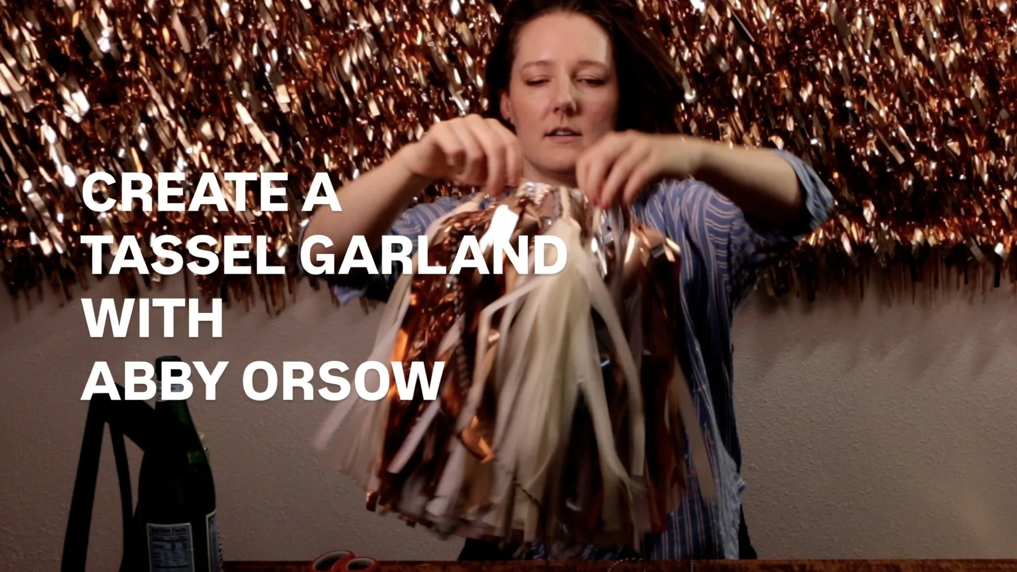 Video: Create a Tassel Garland
