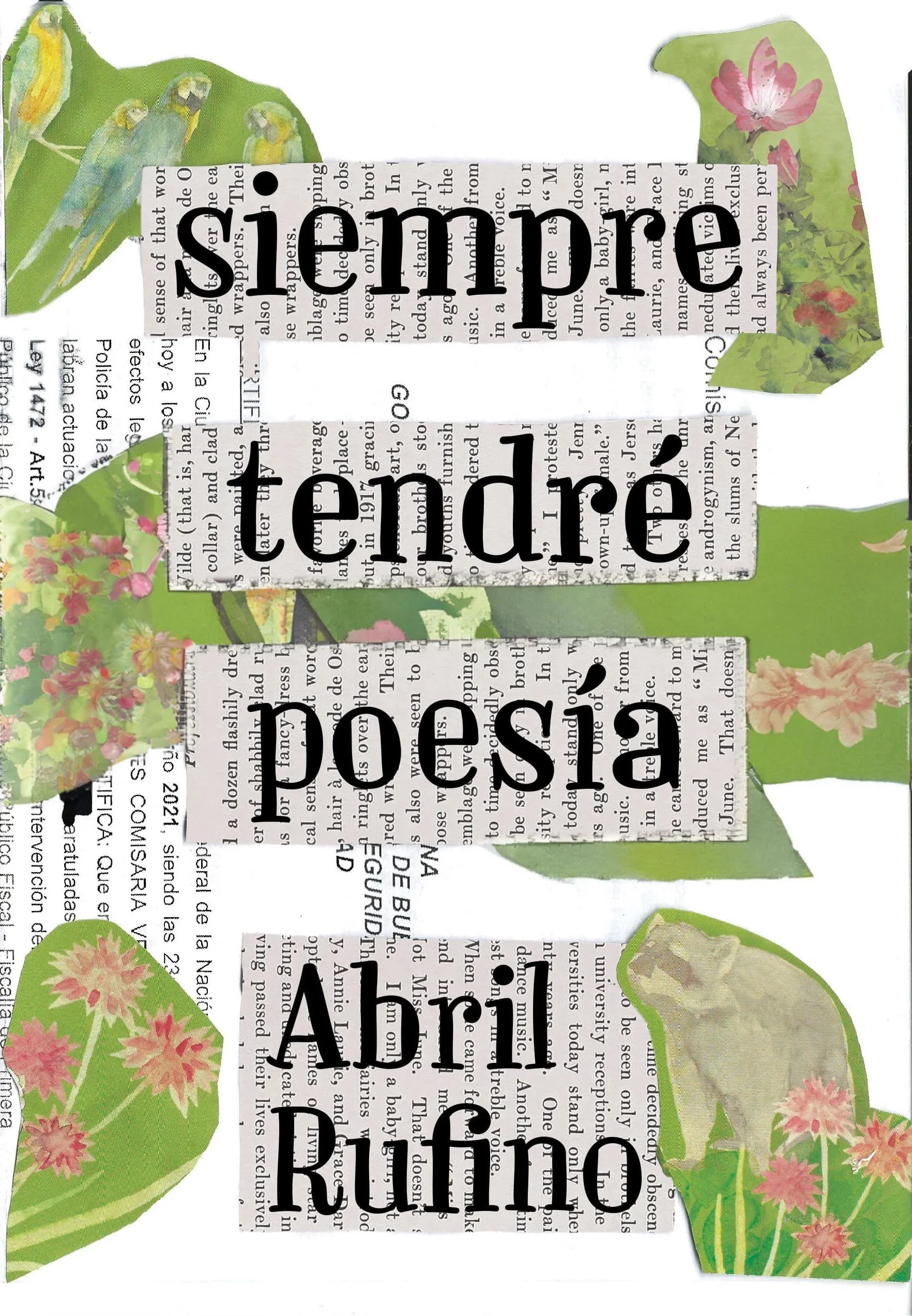 siempre tendré poesía (fanzine, 2022)