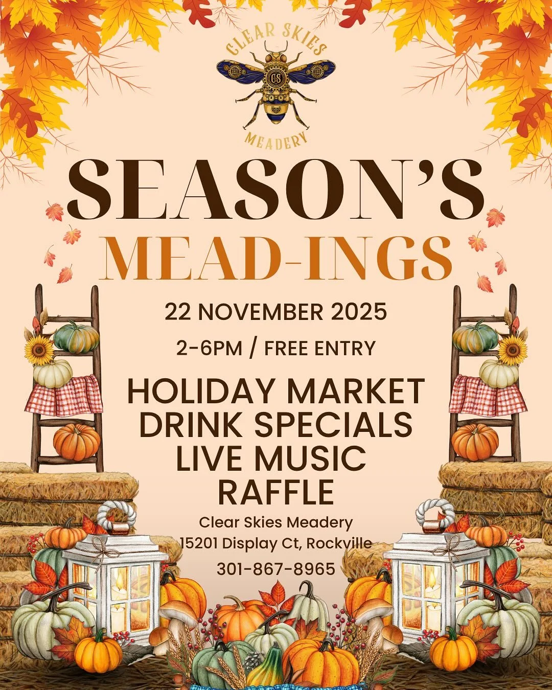 My first holiday market! I&rsquo;m bringing the rocking chair, plenty of pillows and trivets, and all the cozy vibes 🪑✨ Stop by on Saturday, 11/22 to shop handmade and meet the maker. See you there! 🎄 #nestledgoods #holidaymarket #rockvilleevents #