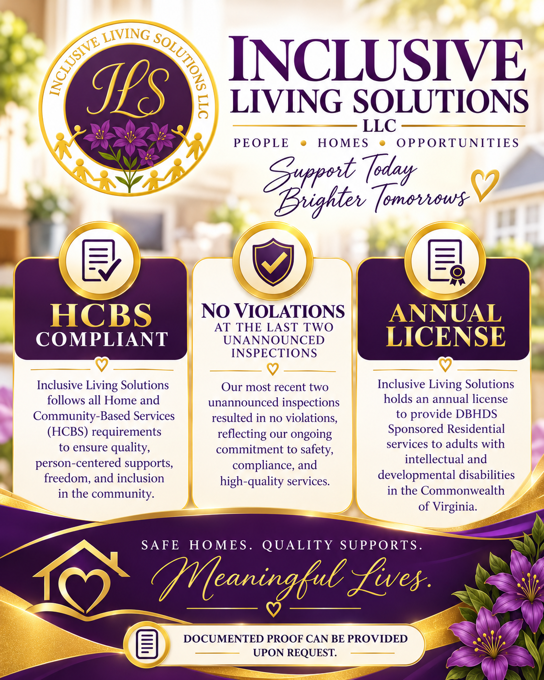 Inclusive Living Solutions - Brighter Tomorrows