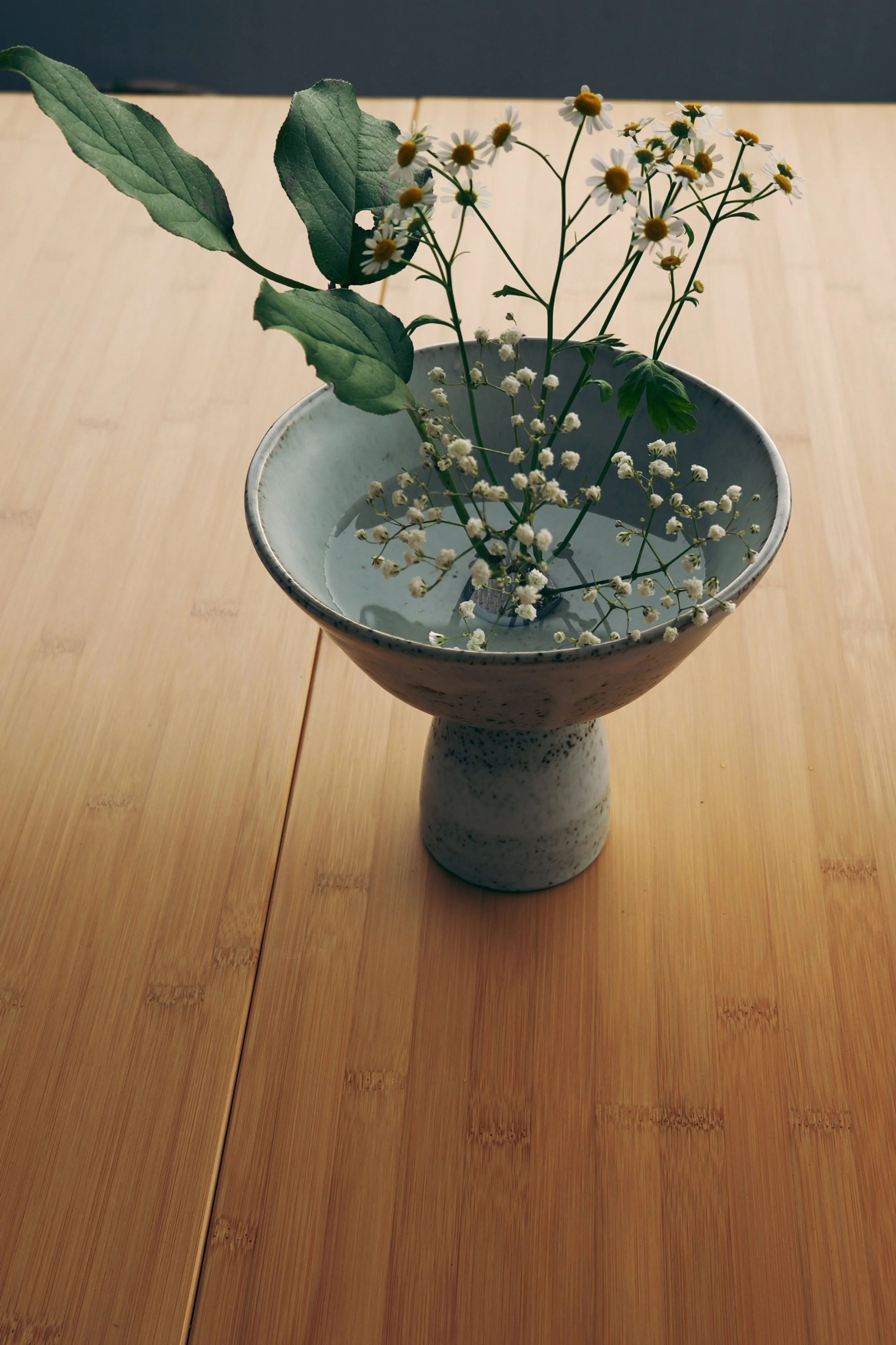 Ikebana Vase - Soft white
