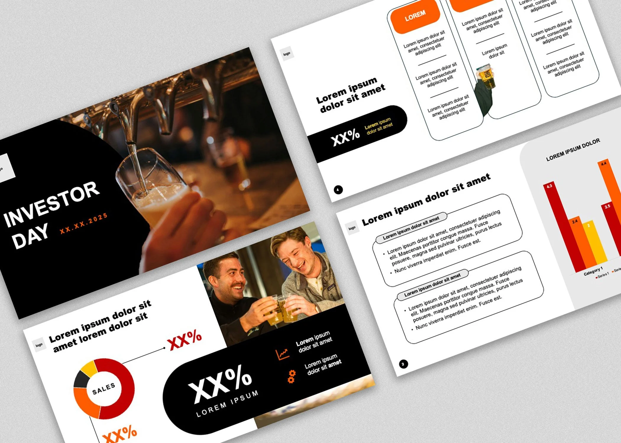 Presentation template example