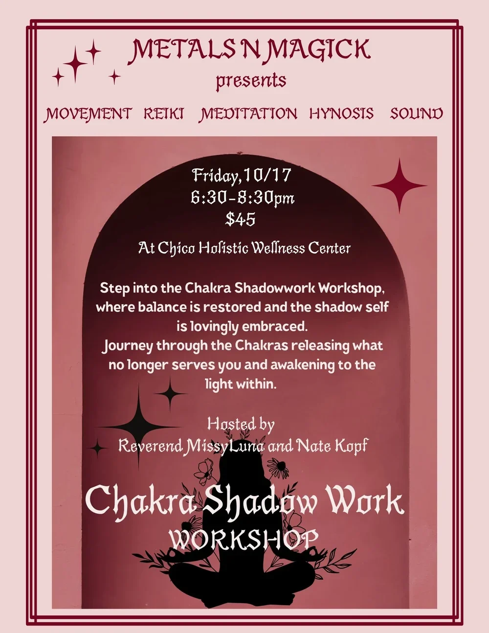 Chakra Shadow Work Workshop