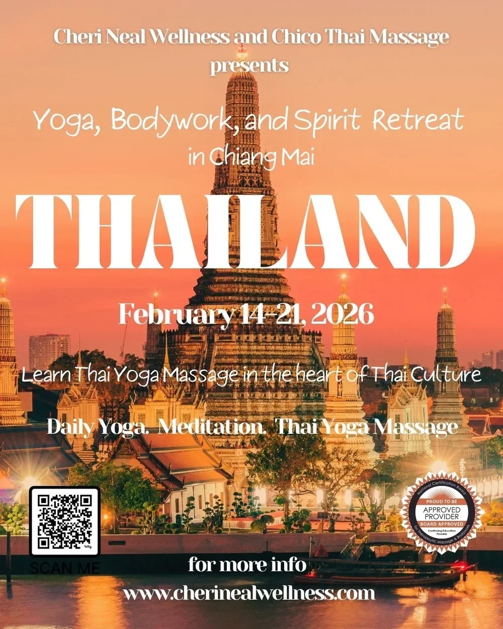 Yoga, Bodywork and Spirit Retreat in Chiang Mai, Thailand