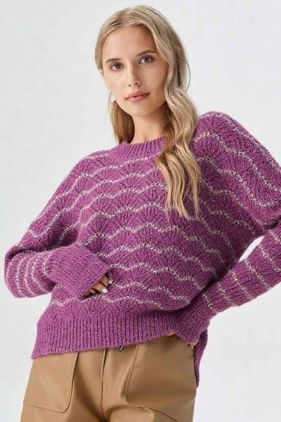 Whitney Soft Wave Striped Sweater