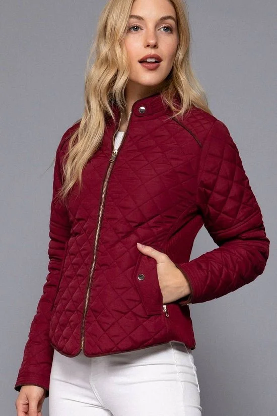 Stacy Quilted Pattern Jacket