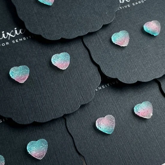 DB Gumdrop Candy Heart Posts