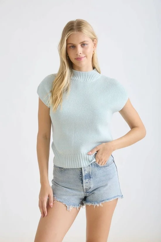 Daphne Short Sleeve Sweater Top
