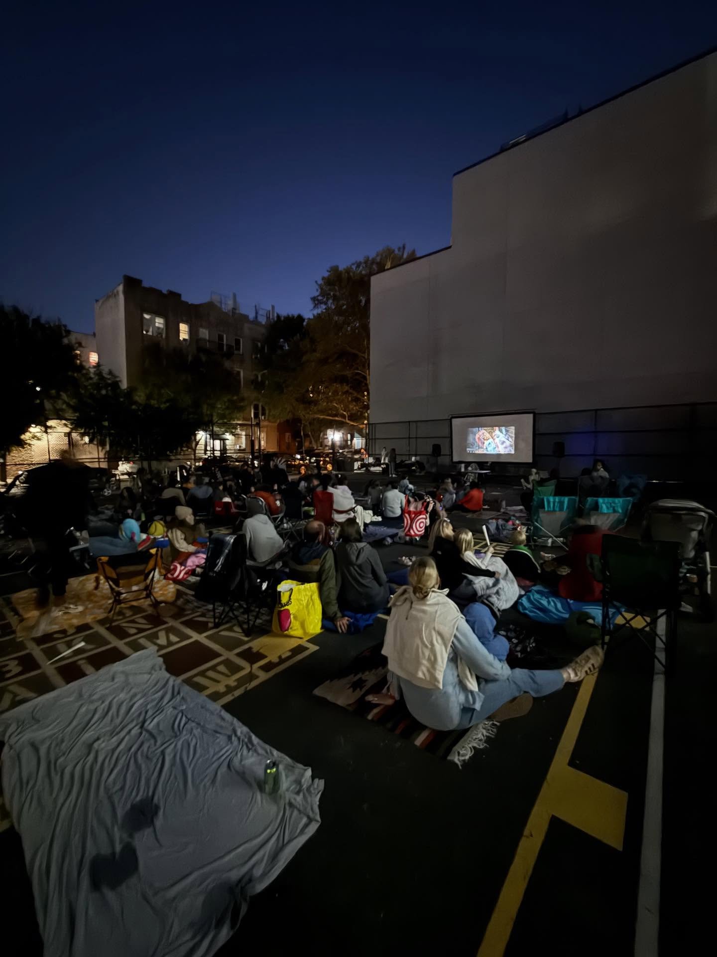 What a fun night under the stars eating popcorn and watching Hotel Transylvania! Thank you for coming and supporting PS 118!