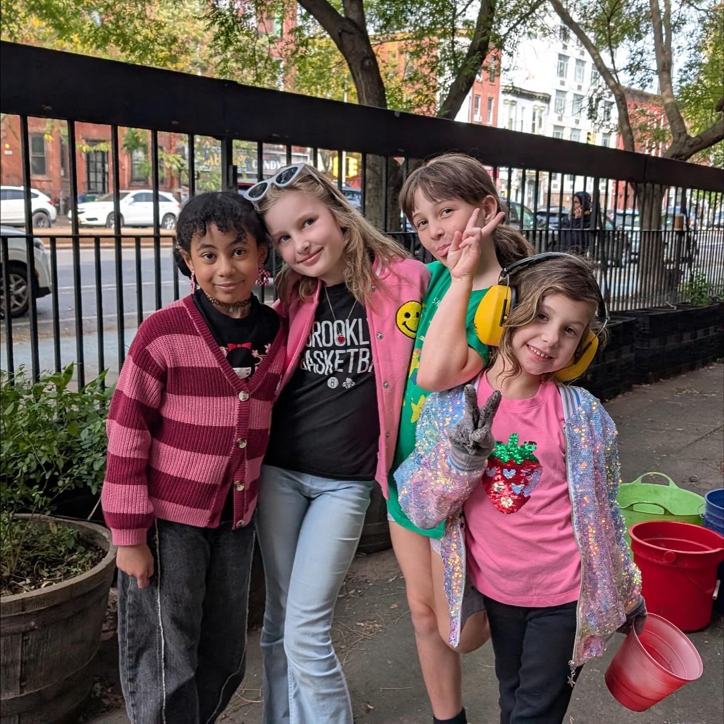 Have you noticed anything different in front of our school? Thank you to our Garden Committee including this crew of grownups and children who installed new tree bed guards this past weekend. The work looks amazing! We want to especially thank CM @cm