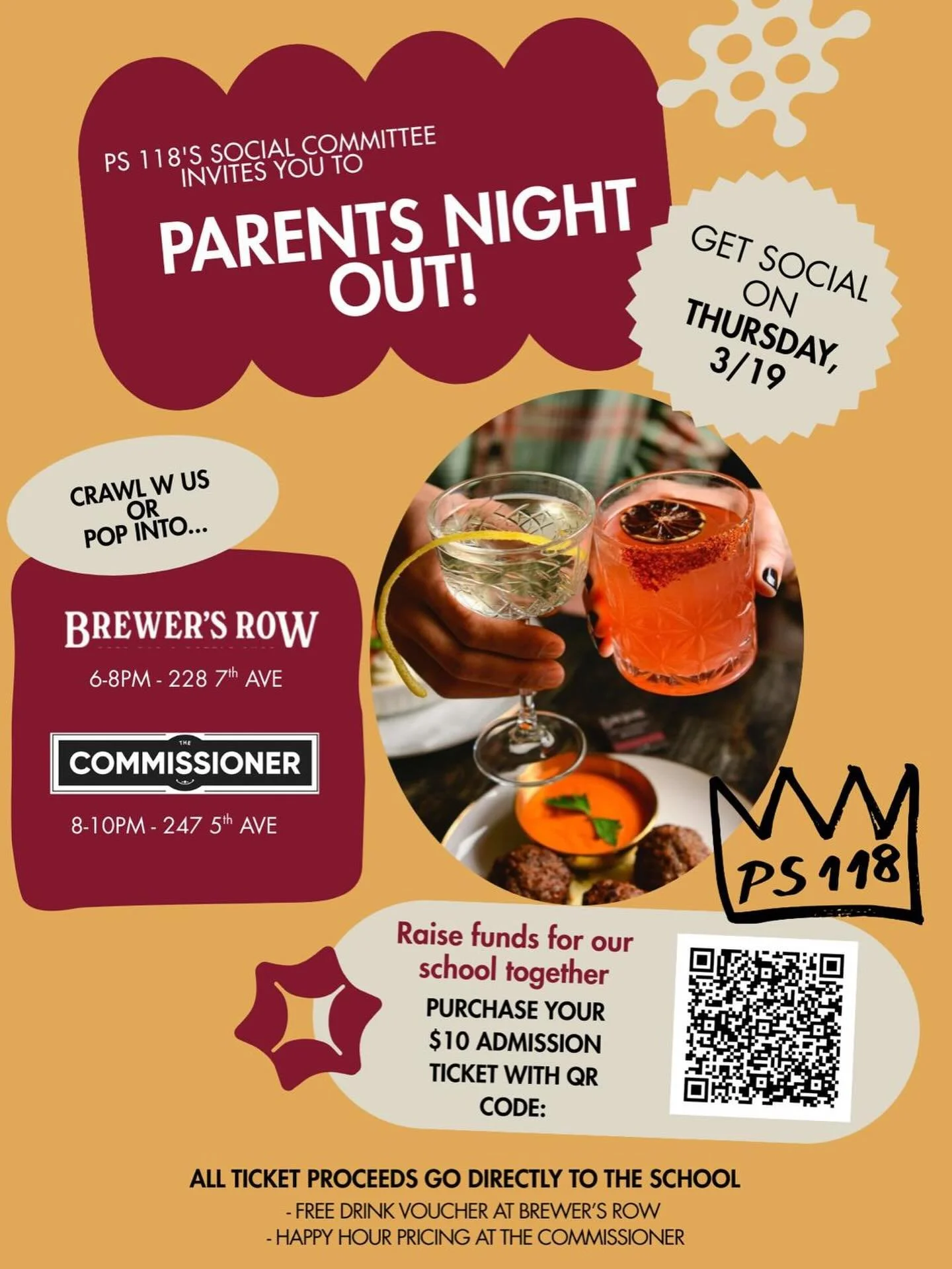 Hanging with your friends without a little person vying for your attention?? Say less.