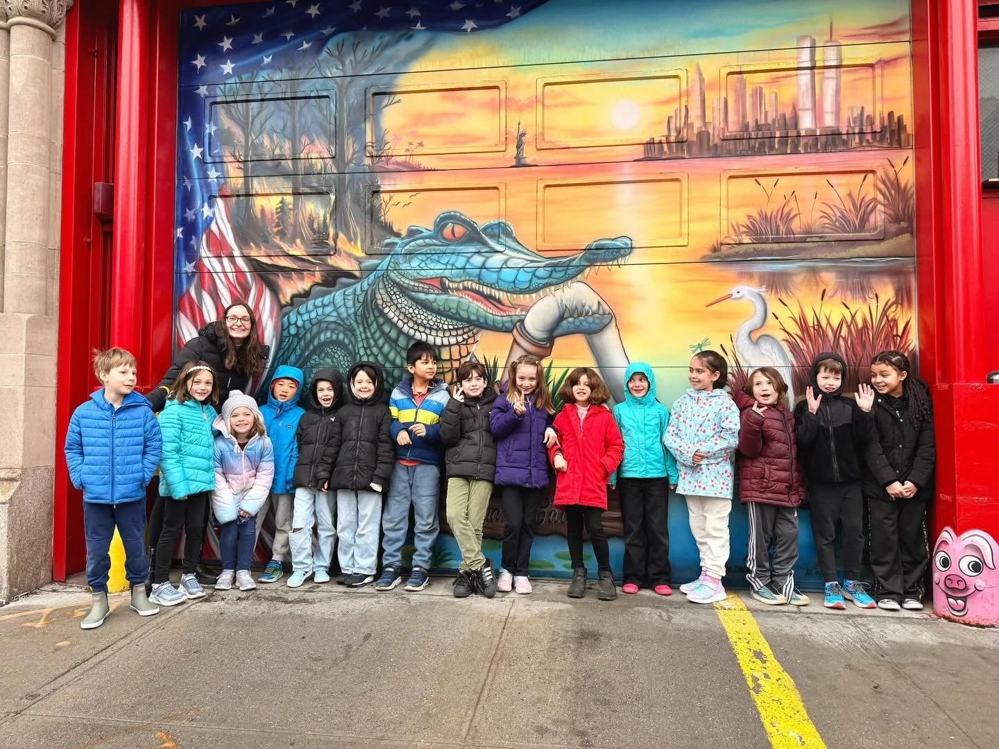 PS 118 2nd graders had a fantastic visit to FDNY Engine 239 this week! 🚒🔥