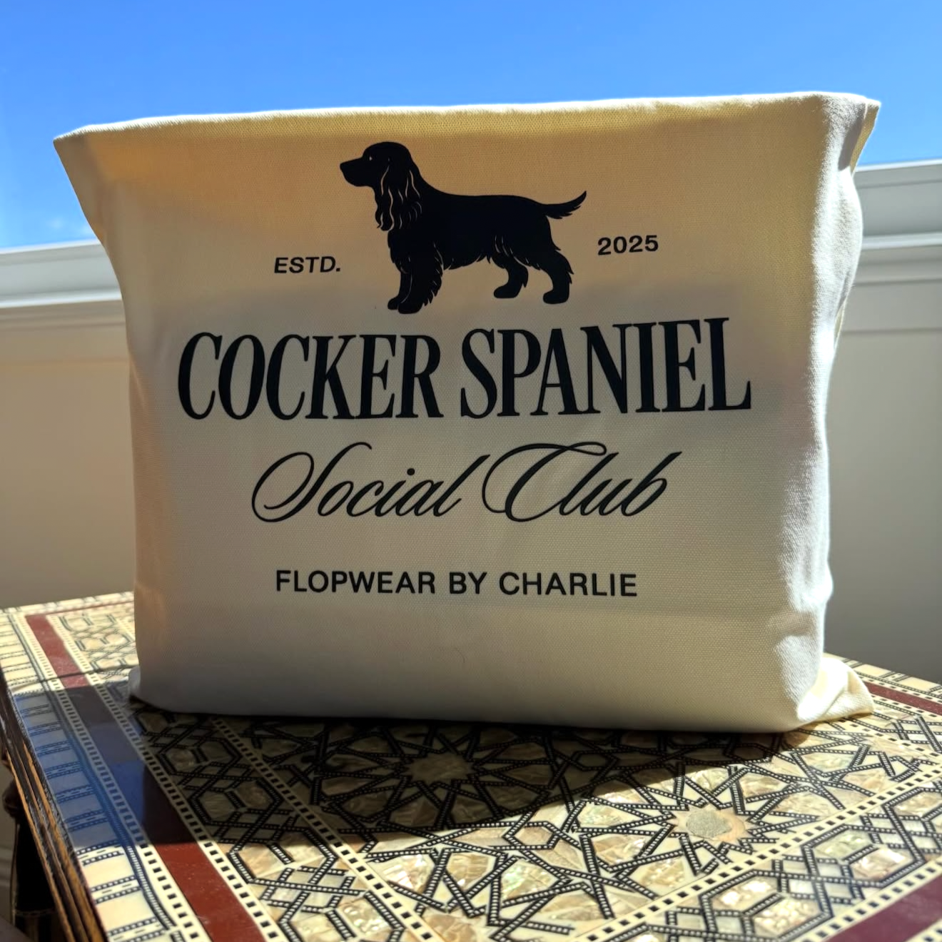 Cocker Spaniel Social Club Tote Bag - Limited Run