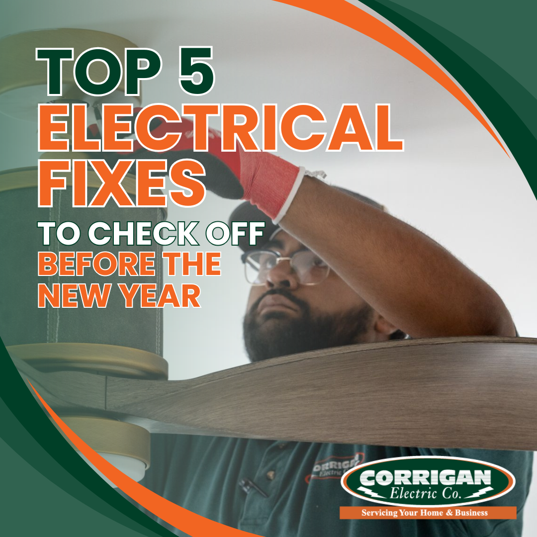 Top 5 Electrical Fixes to Check Off Before the New Year