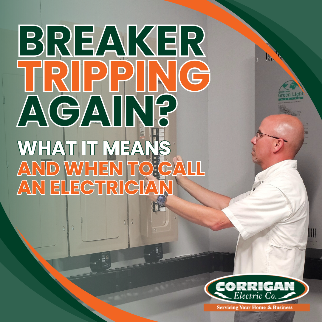 Breaker Tripping Again? What It Means and When to Call an Electrician