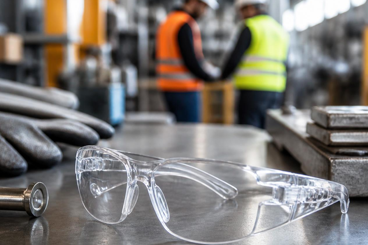 Safety Glasses are essential - protect your eyes