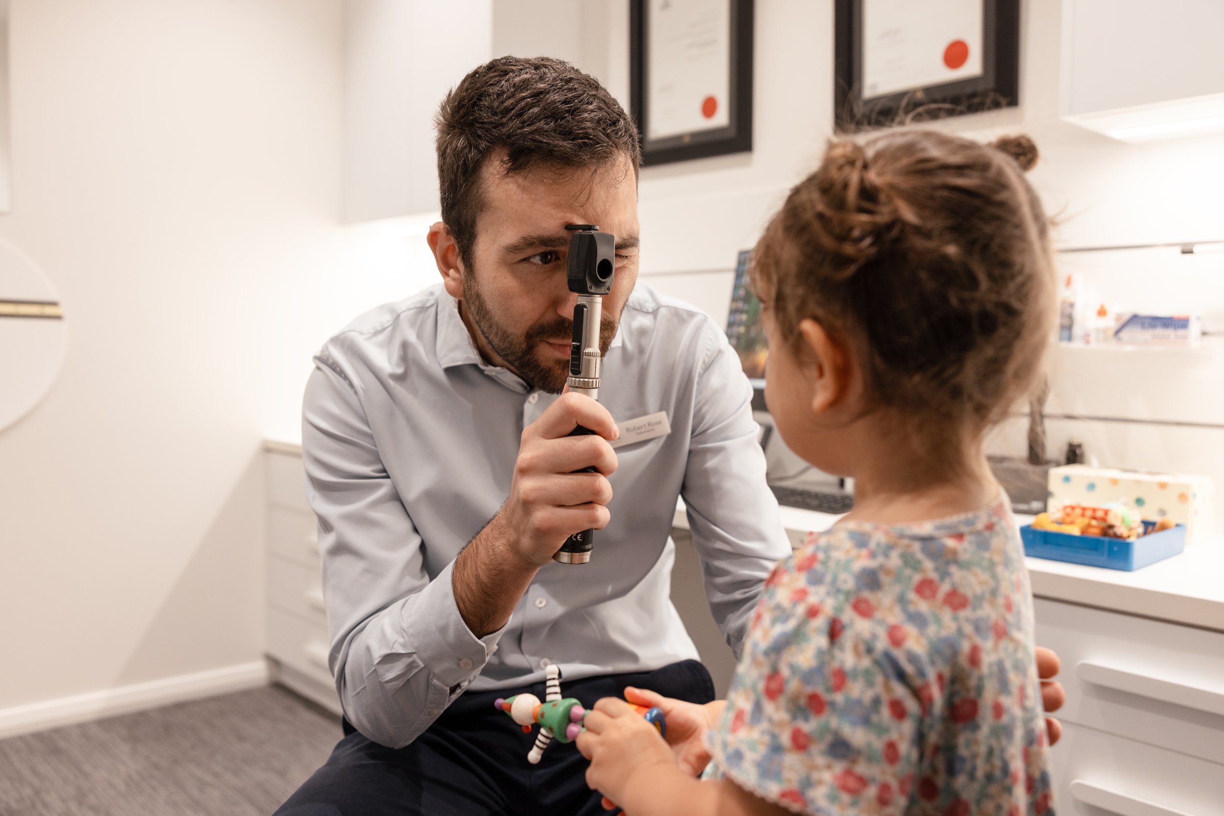 Childrens Eye Testing - Rose Optometry - Robert Rose