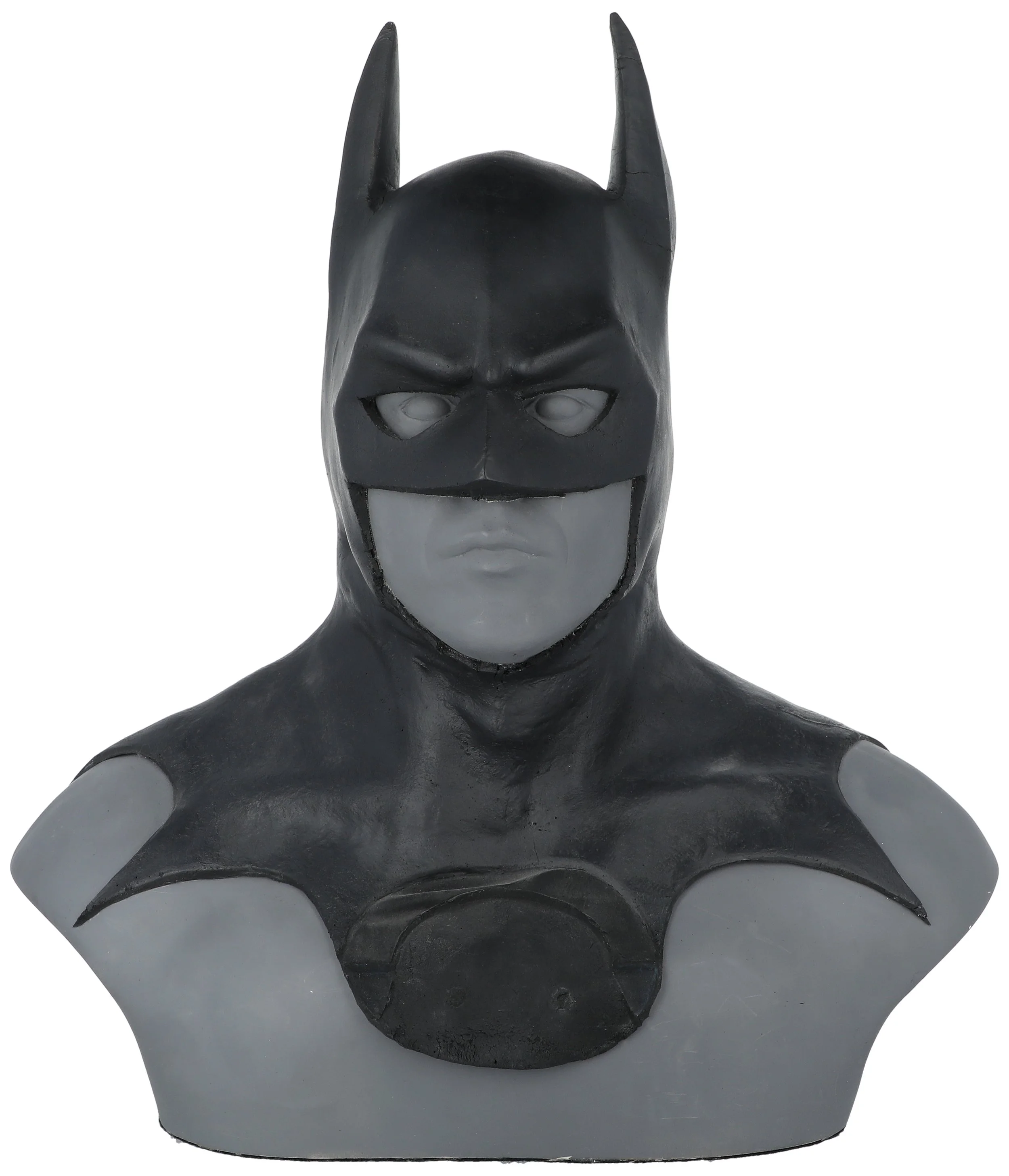Production-Made Michael Keaton Batman Bat Cowl and Bust from Batman (1989) for Goldin Auctions