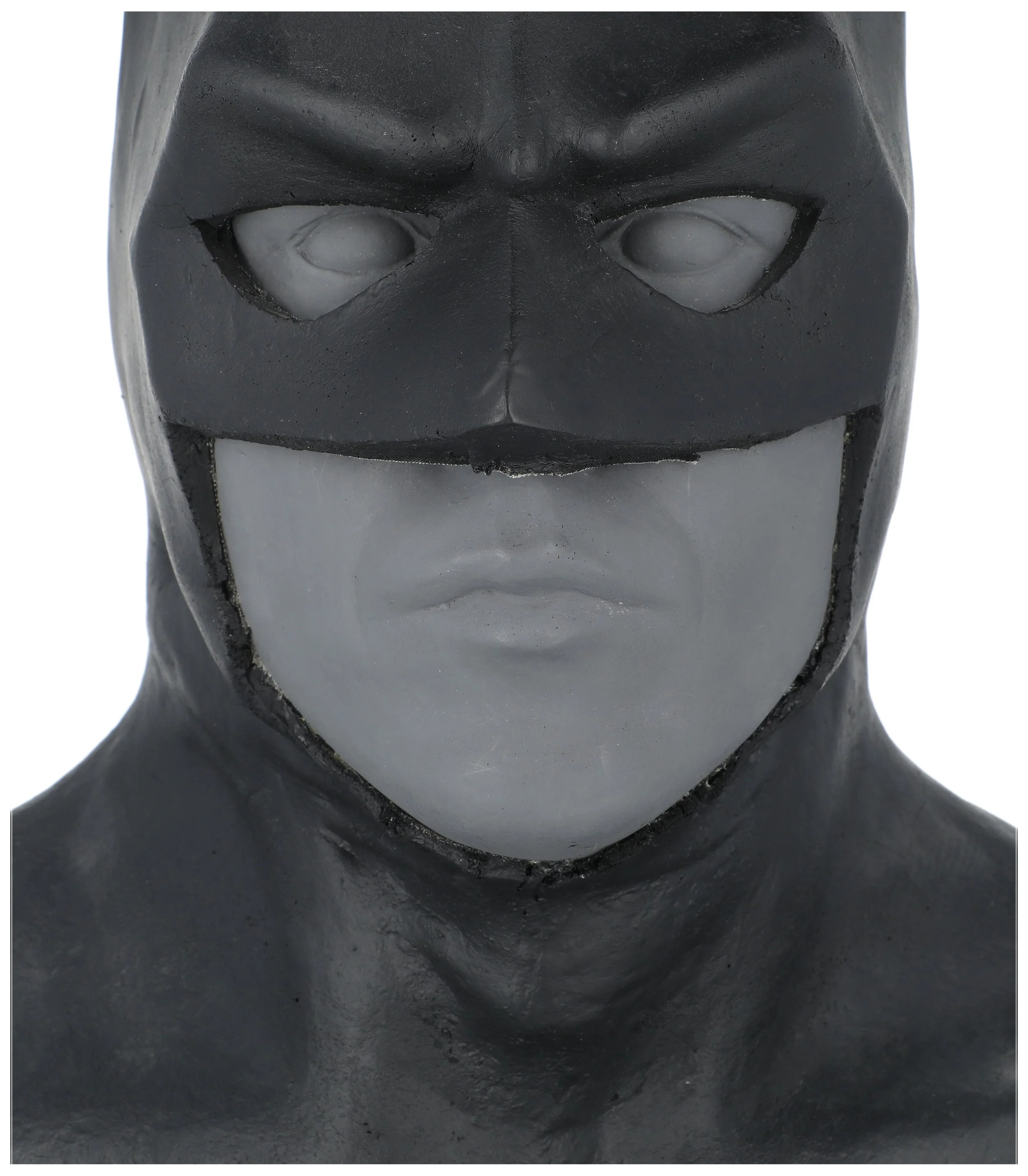 Production-Made Michael Keaton Batman Bat Cowl and Bust from Batman (1989) for Goldin Auctions